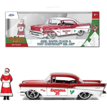 auto na autodráhu Auto Christmas 1957 Chevy Bel Air 1:32