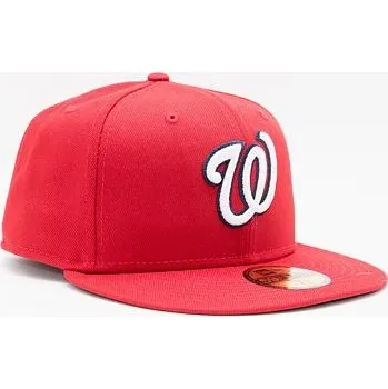 Módní doplněk Kšiltovka New Era - MLB On-Field 59FIFTY - Washington Nationals - Team Color velikosti fitted caps 7 (55.8 cm)
