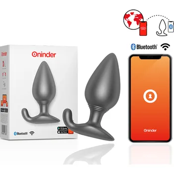 Anální kolík ONINDER VIBRAČNÍ ANÁLNÍ KOLÍK Barva: ČERNÁ - FREE APP