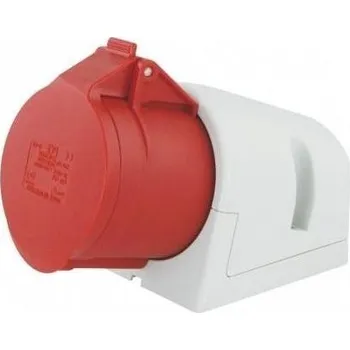 Elektrická zásuvka Zásuvka 400V 32A panel 5-kolík