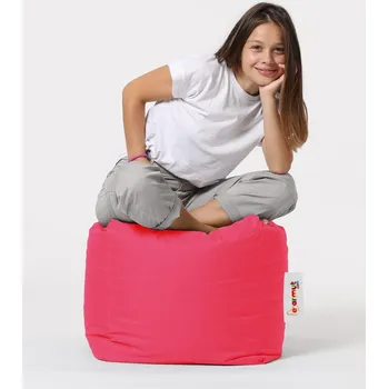 ASIR Zahradní taburet SQUARE růžový