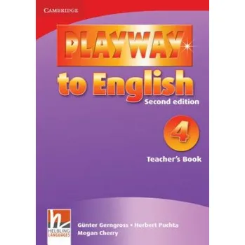 Cizí jazyk Playway to English Level 4 Teacher's Book – Gunter Gerngross,Herbert Puchta,Megan Cherry (EN)