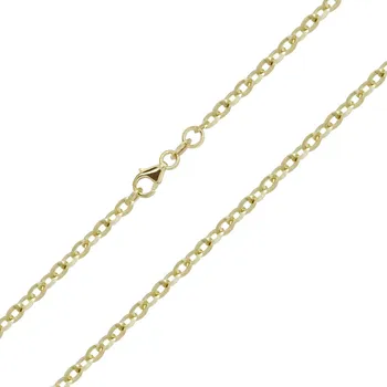 Řetízek Zlatý řetízek 2,5 mm, 4.1 g, 50 cm