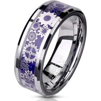 Prsten Steel Edge Pánský prsten SEHRTU14 Velikost: 64