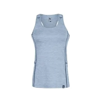 Pánské tílko Hannah RINA pearl blue mel 38; Modrá tílko + DÁREK DLE VÝBĚRU!