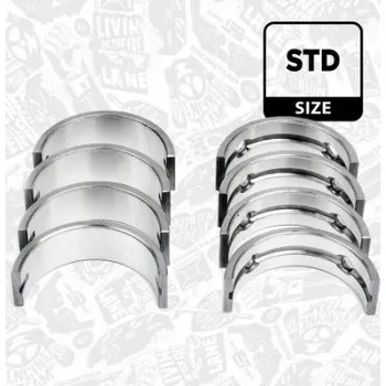 Motor automobilu Hlavní ložiska klikové hřídele-sada ET ENGINETEAM LH004200