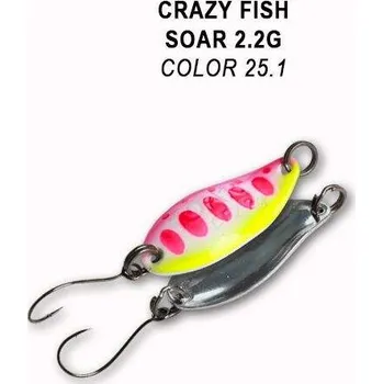 Umělá nástraha Plandavka Crazy Fish Soar 27mm 2,2g color 25.1