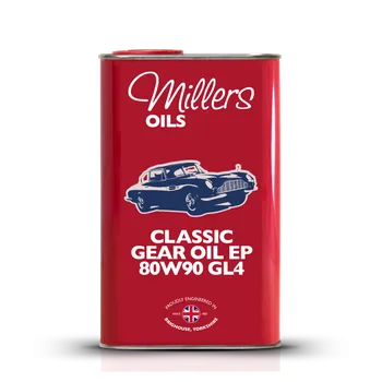Převodový olej MILLERS OILS CLASSIC GEAR OIL EP 80W-90 GL4 1L (Veteránský převodový olej Millers oils 80w-90)