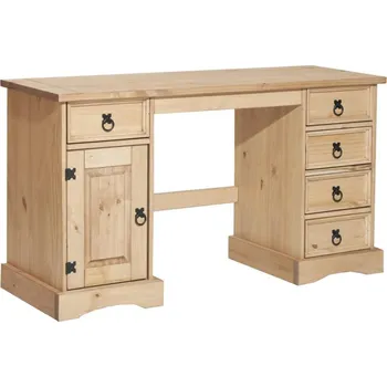 Psací stůl Masivní psací stůl z borovice 140×48 CORONA