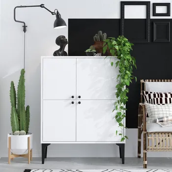 Komoda ASIR Komoda MOON bílá