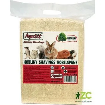 Podestýlka pro hlodavce Apetit podestýlka hoblinová Johnny Shavings Natural 3,5kg