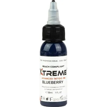 Tetovací barva XTreme Ink - Blueberry 30ml