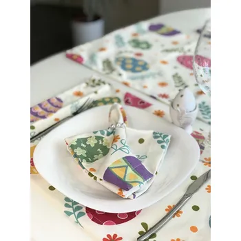 Papírový ubrousek Látkový ubrousek VELIKONOCE 1 35x35 CM