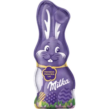 Čokoláda Milka velikonoční zajíček z mléčné čokolády 45 g