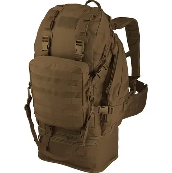 turistický batoh Batoh taktický Molle OVERLOAD 60l Coyote CMG