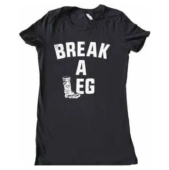 Pánské tričko Merch Foo Fighters: Foo Fighters Ladies T-shirt: Break A Leg (back Print & Ex-tour) (small) S