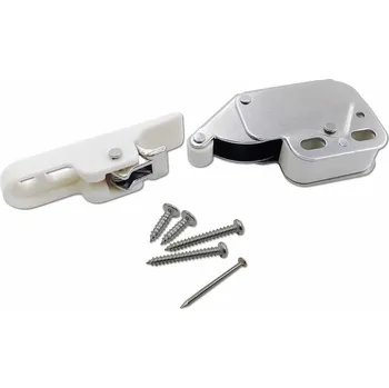 Nábytkové kování Aretace dvířek Mini Push nikl