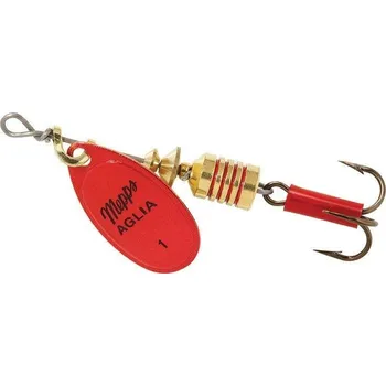 Umělá nástraha Rotační třpytka MEPPS Aglia Platium červená 1