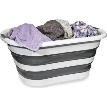 Koš na prádlo Home Life Skládací silikonový koš na prádlo 40 l