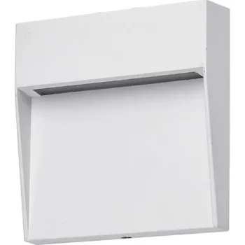 Venkovní osvětlení LED venkovní nástěnné svítidlo - osvětlení schodiště Kano 10,5cm, bílé, denní světlo 3W
