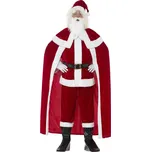 Deluxe kostým Santa Claus, červený - velikost L