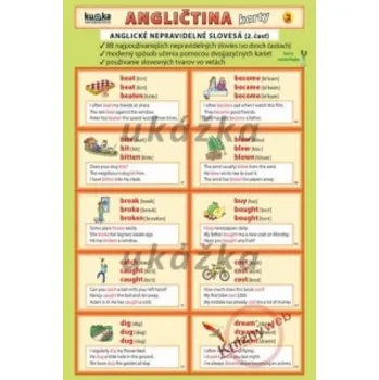 Pexeso Angličtina karty 2 - nepravidelné slovesá – Petr Kupka,collegium (EN)
