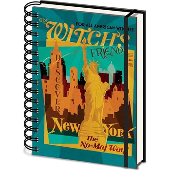 Zápisník Zápisník Fantastická zvířata a kde je najít - The Witchs Friend