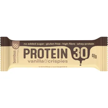 Bombus Protein 30 % 50 g, vanilka/křupinky