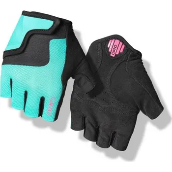 Cyklistické rukavice dětské rukavice Giro Bravo Jr, sreaming teal/neon pink - vel. M 120212