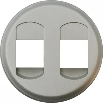 Elektrická zásuvka Kryt datové zásuvky Céliane titan 2xRJ45 Legrand 068552