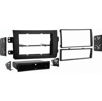 METRA 2DIN/1DIN redukce pro Fiat Sedici 06/2006-, Suzuki SX4 07/2006-13