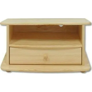 Televizní stolek Drewmax TV stolek RV109 masiv (Barva dřeva: Dub)