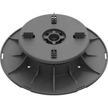 Rektifikační terč pod dlažbu se samonivelační hlavou H 35-50 mm (Nastavitelná výška od 35 mm do 50 mm | vyrovnaní sklonu až do 5% | nosnost 1500 Kg | základna Ø 200 mm | samonivelační hlava Ø 130 mm | spára 4 mm | samonivelační terče doporučujeme aplikova