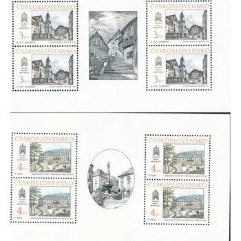 Sběratelství PL 2868-2869 - Bratislavské historické motivy - kompletní řada PL - čistý