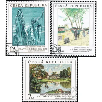 Sběratelství Umění 1997 - razítkovaná - č. 162-164