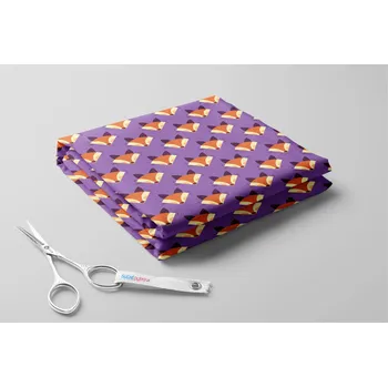 Softshell zimní, Geometrické lišky Barva: Fialová