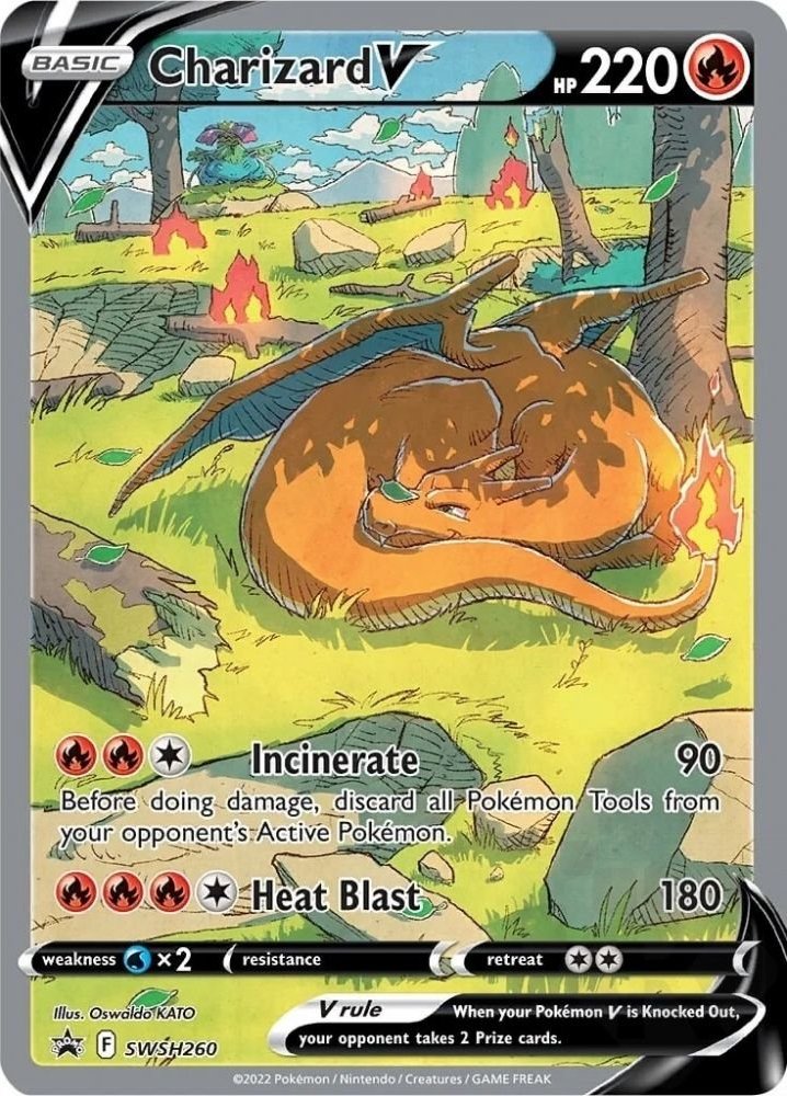 Pokemon Charizard V - Promo SWSH260