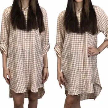 Dámské šaty Košilová tunika/šaty Paula varianty: varianta 2