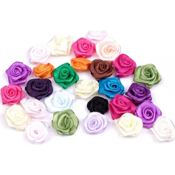 Nášivka Růžička atlasová šíře 15mm (50ks/bal.)