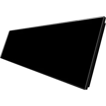 vypínač WELAIK pětinásobný panel vypínače skleněný 0+0+0+0+0 -černý