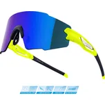 Force brýle MANTRA - fluo, modré zrcadlové sklo