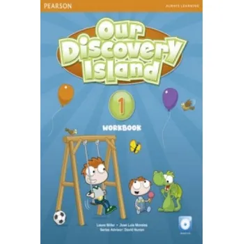 Cizí jazyk Our Discovery Island American Edition Workbook with Audio CD 1 Pack – Laura Miller,Jose Luis Morales (EN)
