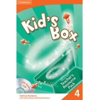 Cizí jazyk Kid's Box 4 Teacher's Resource Pack with Audio CD – Kathryn Escribano (EN)