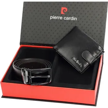Peněženka Pierre Cardin pánská dárková sada peněženka s páskem Moselle, Délka 125 cm Pierre Cardin ZG-110