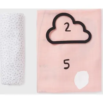 Dětská deka Mayoral 2ks bavlněné pleny 19253 - 043 Bavlna