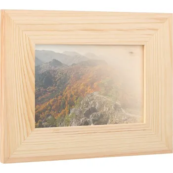 Rám na obraz Dřevěný fotorámeček na zeď 22 x 17 cm