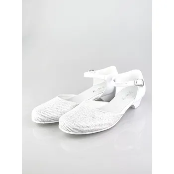 Dívčí obuv Dívčí společenské boty M 271 bílé, Dětské boty 33