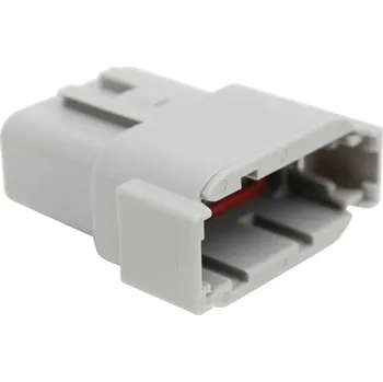 Síťový konektor Amphenol ATM04 12PA kulatý faston, 1 ks