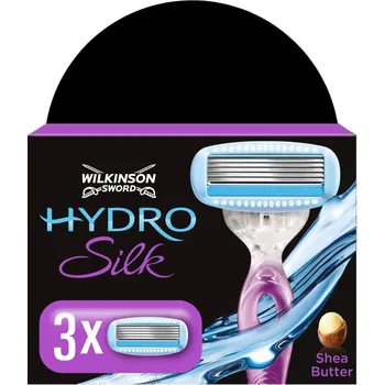 Příslušenství k holicímu strojku Náhradní hlavice WILKINSON Sword Hydro Silk pro ženy 3 ks - s kupónem KUP15 cena 314 Kč + extra diskrétní expedice