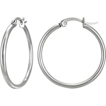 Náušnice Ocelové náušnice kruhy 28mm